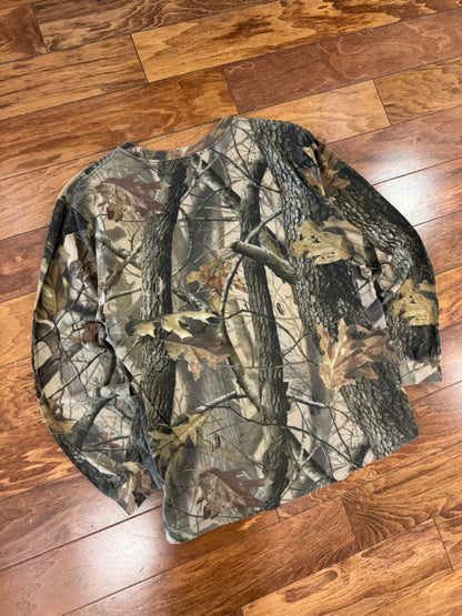 00s Outfitters Ridge Camo Long-Sleeve Shirt (M)