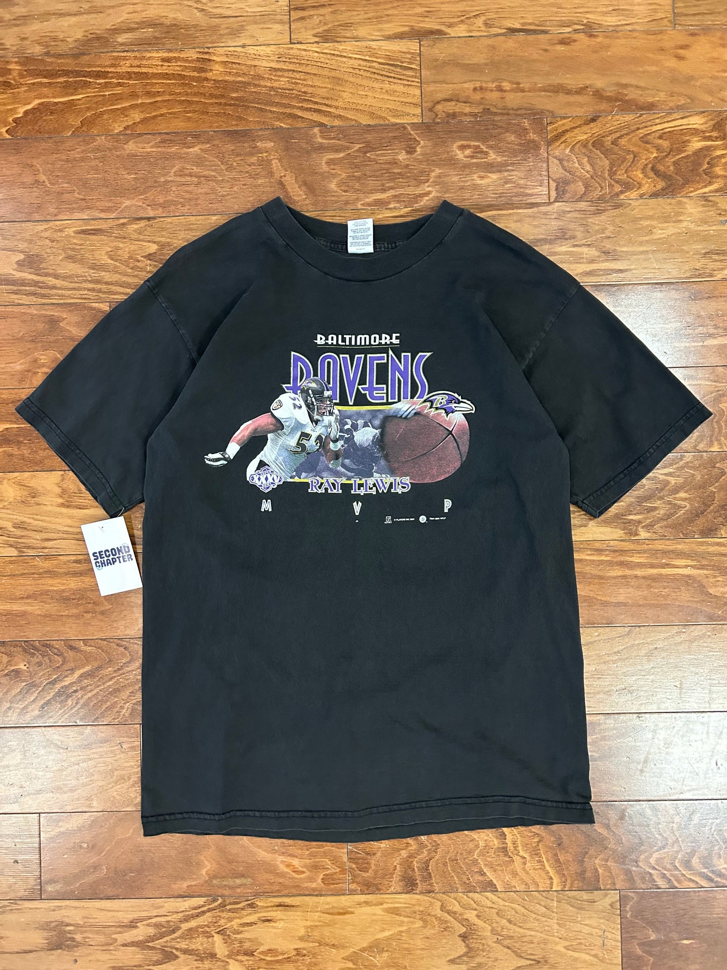 2001 Baltimore Ravens Ray Lewis Tee (L)