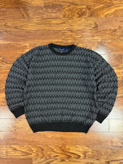 90s Van Heusen Black Sweater (XL)
