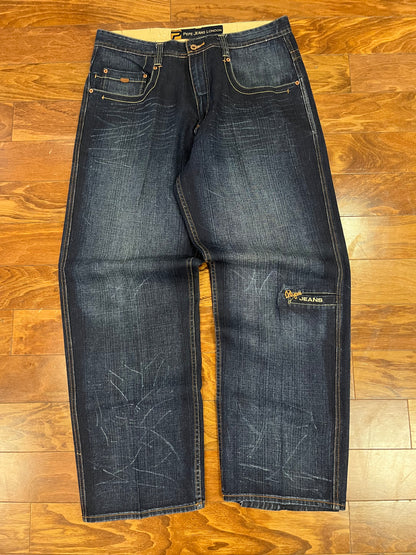 00s Pepe Jeans London Baggy Jeans (38x33)