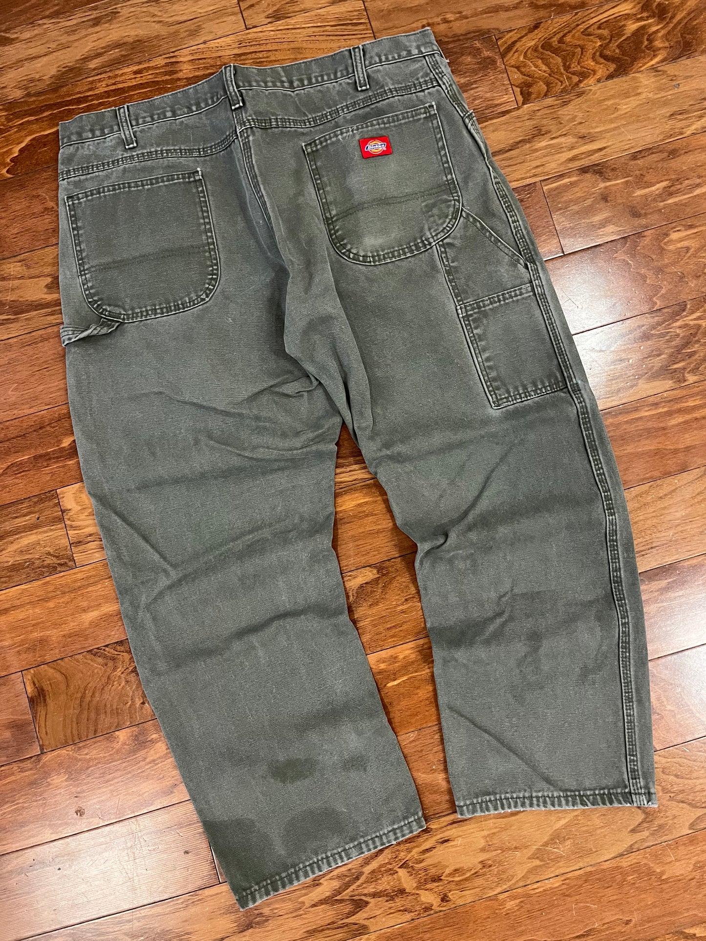 00s Olive Dickies Olive Carpenter Pants (40 x 30)