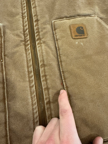 2006 Carhartt Insulated Brown Vest (L)