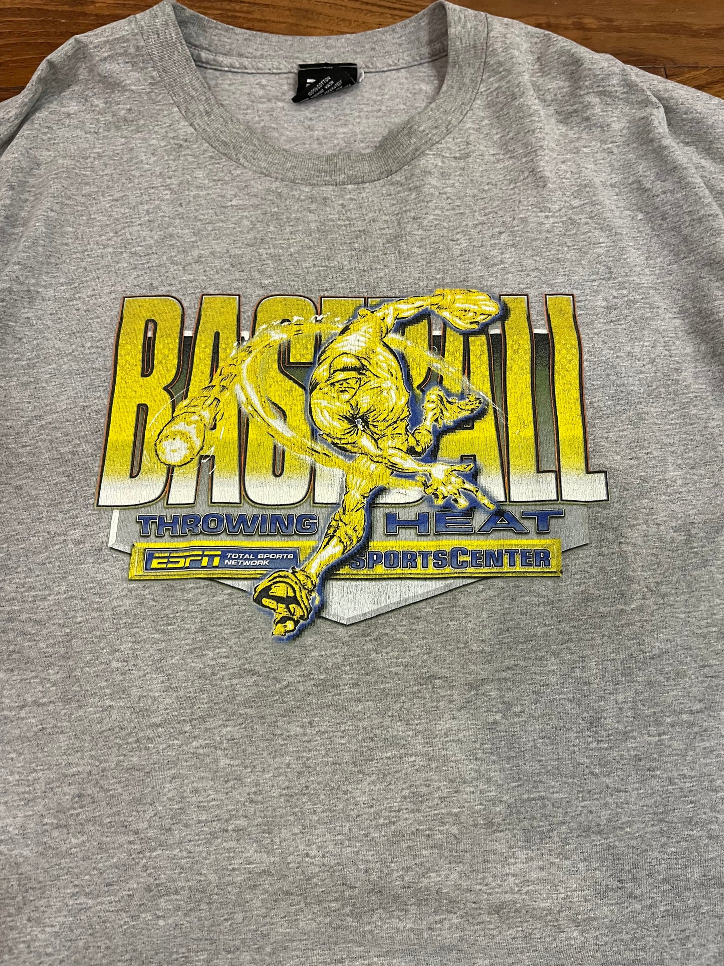00s ESPN Baseball Heat Tee (XXL)