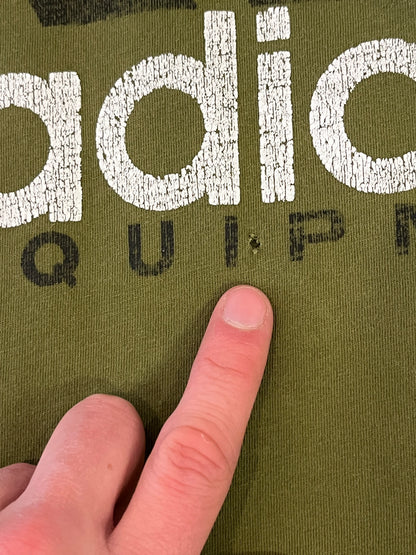 90s Adidas Equipment Olive Tee (M)