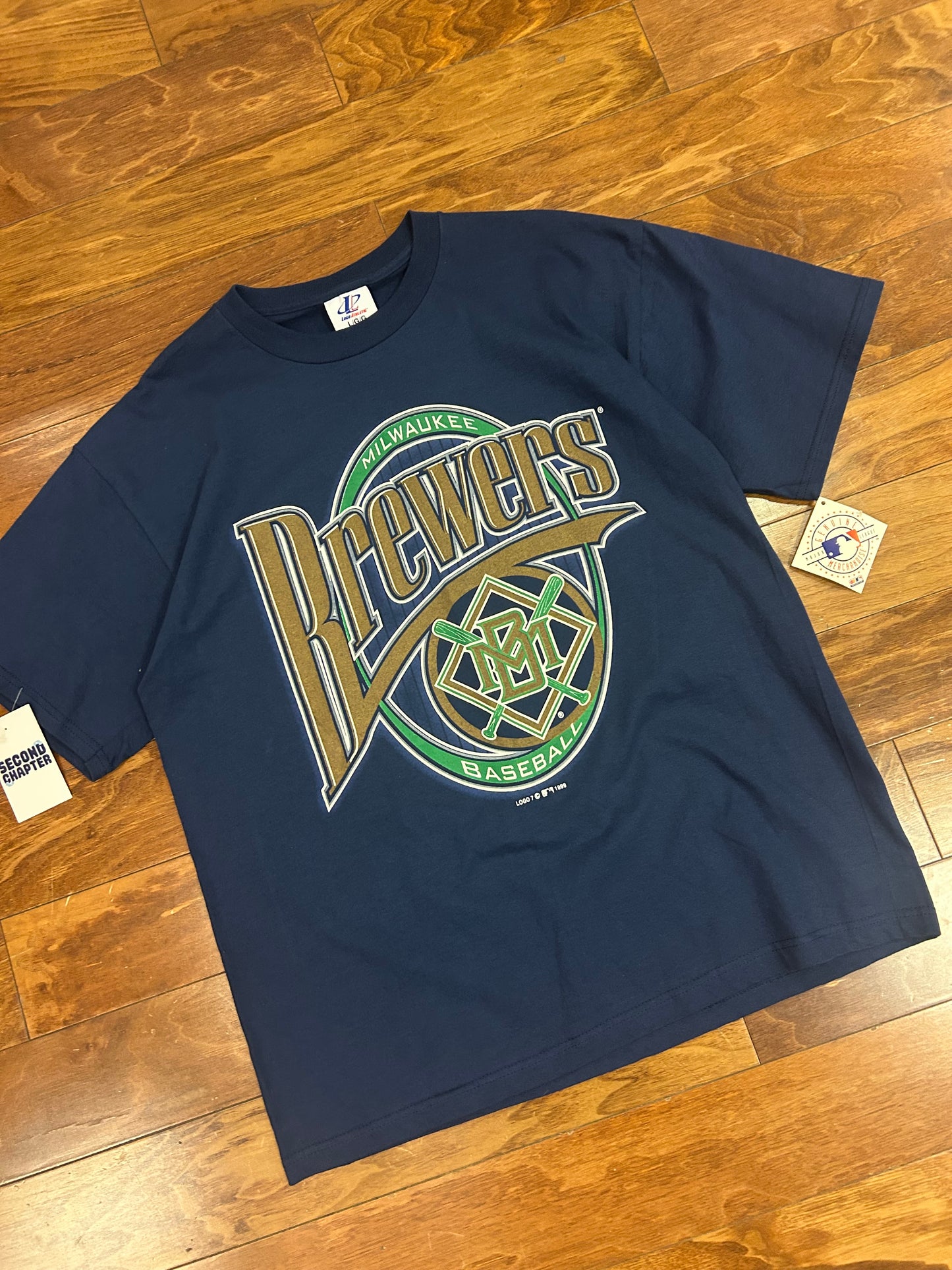 1999 Milwaukee Brewers Vintage Deadstock MLB Tee (L)