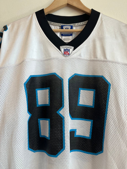00s Carolina Panthers Steve Smith Away Reebok Jersey (XXL)