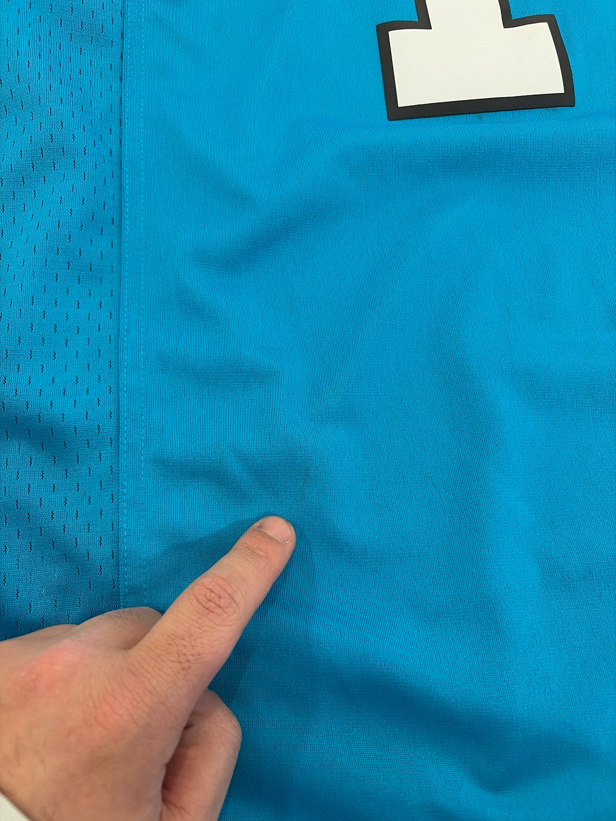2016 Carolina Panthers Cam Newton Blue Jersey (S)