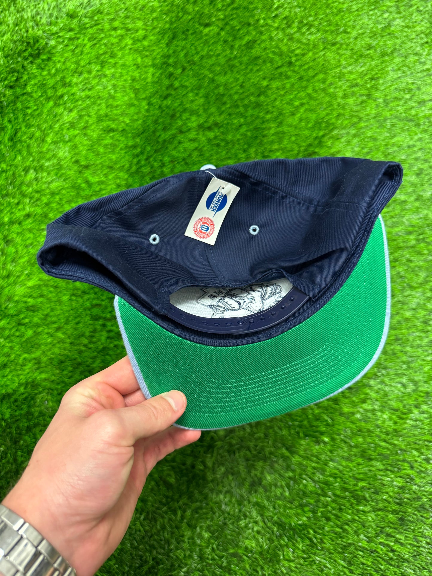 90s University of North Carolina (UNC) Deadstock Two Toned Snapback Hat (OS)