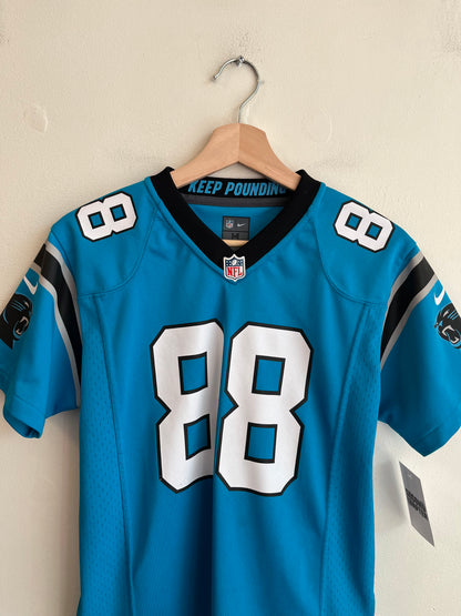 2016 Carolina Panthers Greg Olsen Blue Nike Jersey (Youth M)