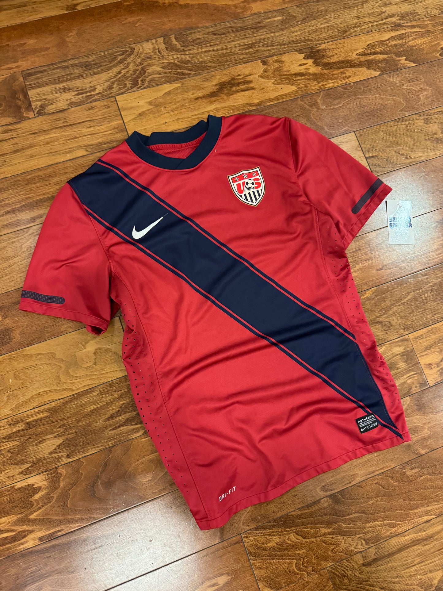USA National Team World Cup Red Soccer Jersey 2010 Kit (M)