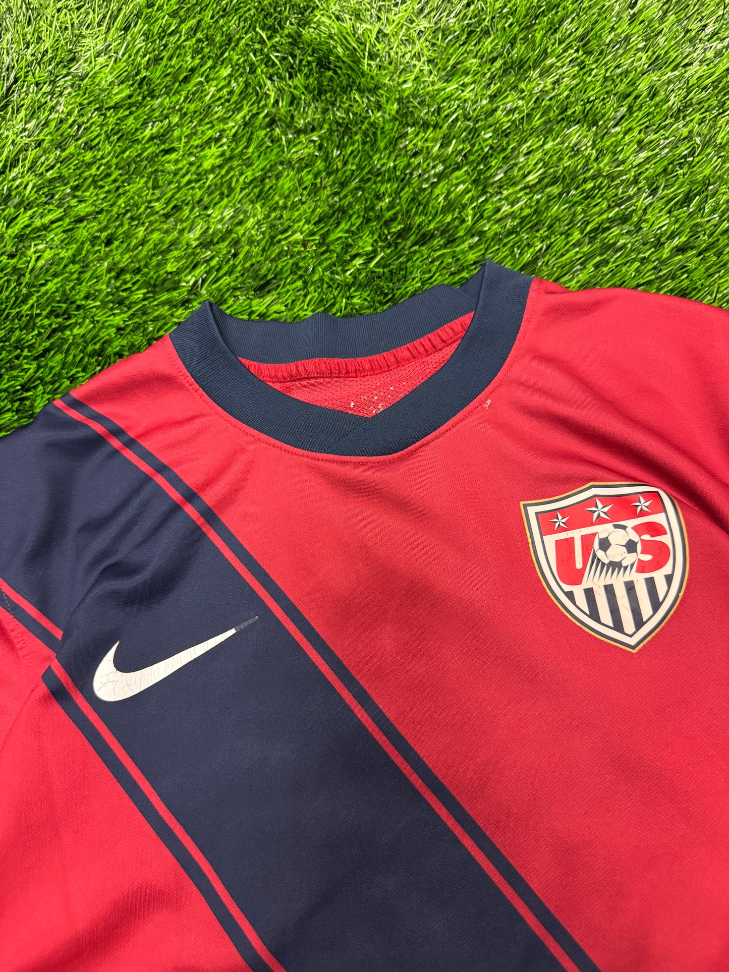 USA National Team World Cup Red Soccer Jersey 2010 Kit (M)