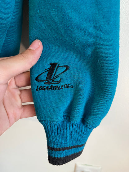 1995 Carolina Panthers Logo Athletic Faded Blue Crewneck (L)