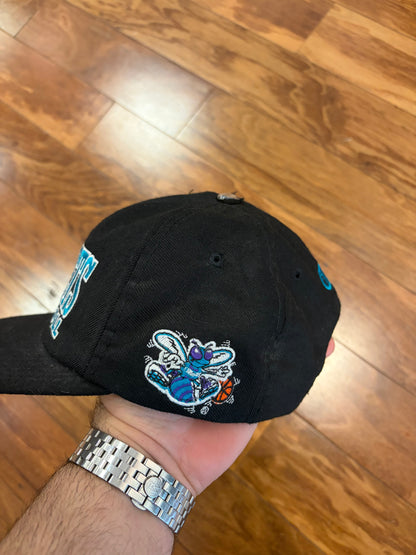 90s Charlotte Hornets Champion Spell Out Hat (OS)