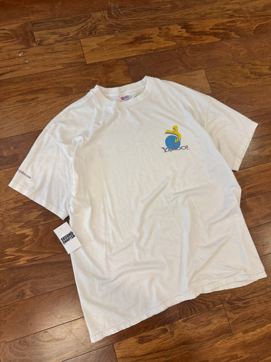 90s Yahoo Promo Tech Tee (XXL)