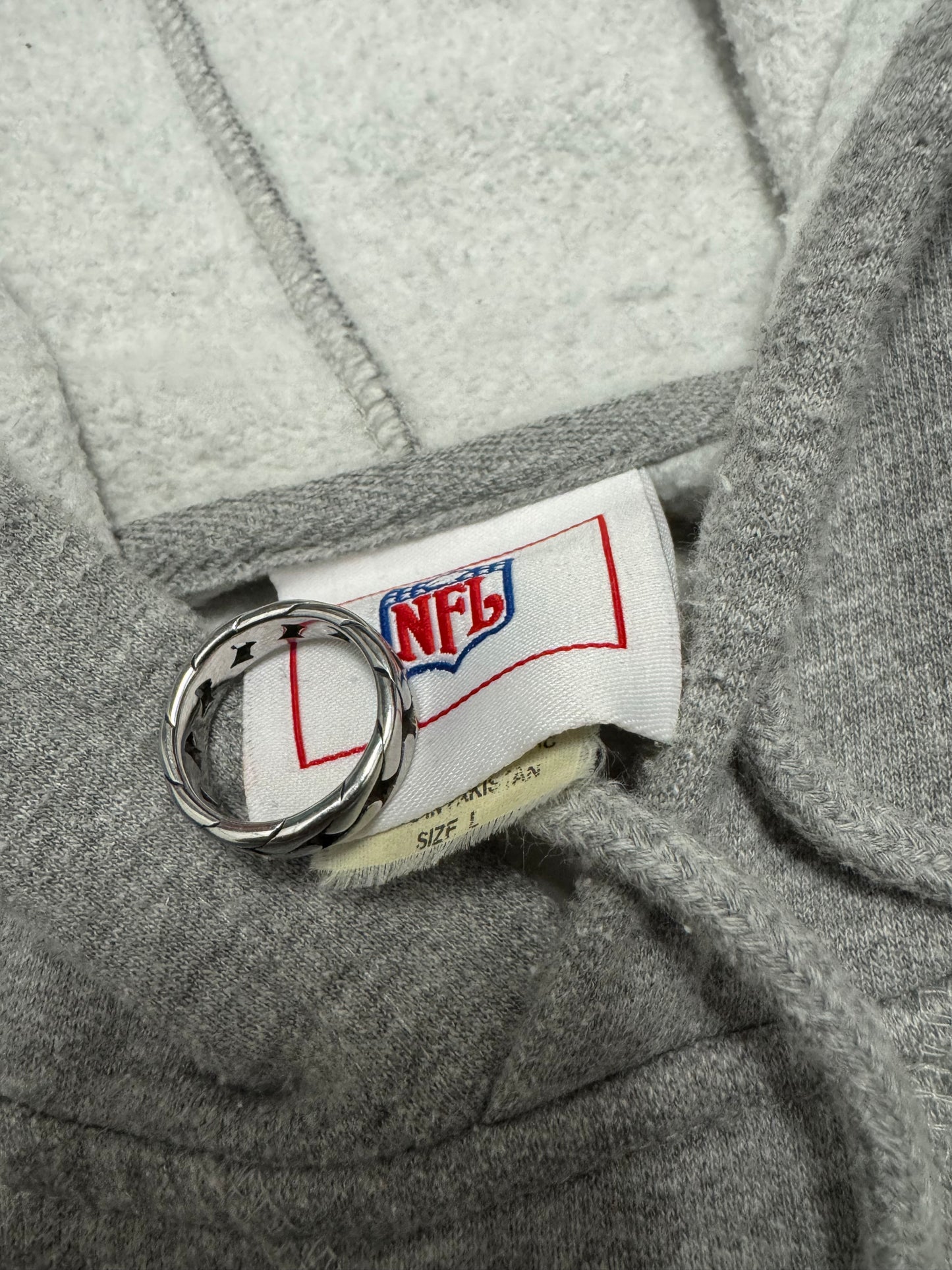 2006 Carolina Panthers Embroidered Wide Hoodie (L)