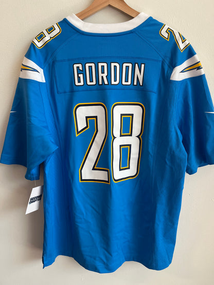 2012 Los Angeles Chargers Melvin Gordon #28 Nike NFL Jersey (L)