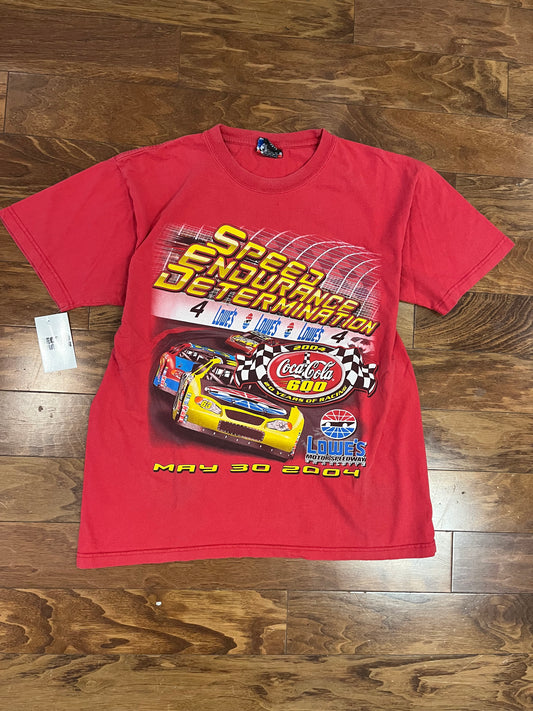 2004 Nascar Coca Cola 600 Red Tee (L)