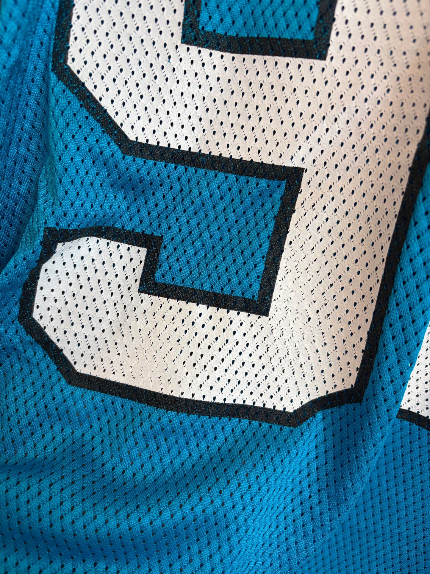 00s Carolina Panthers Julius Peppers Blue Jersey (L)