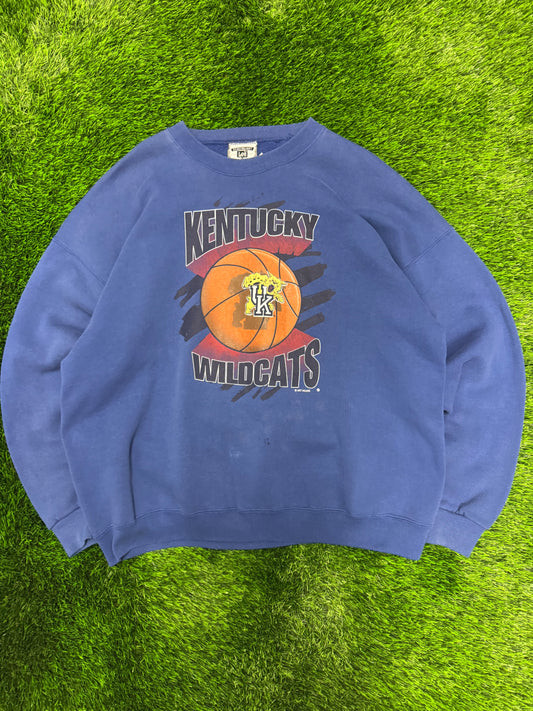 90s University Of Kentucky Wildcats Lee Sports Vintage Graphic Crewneck (XXL)