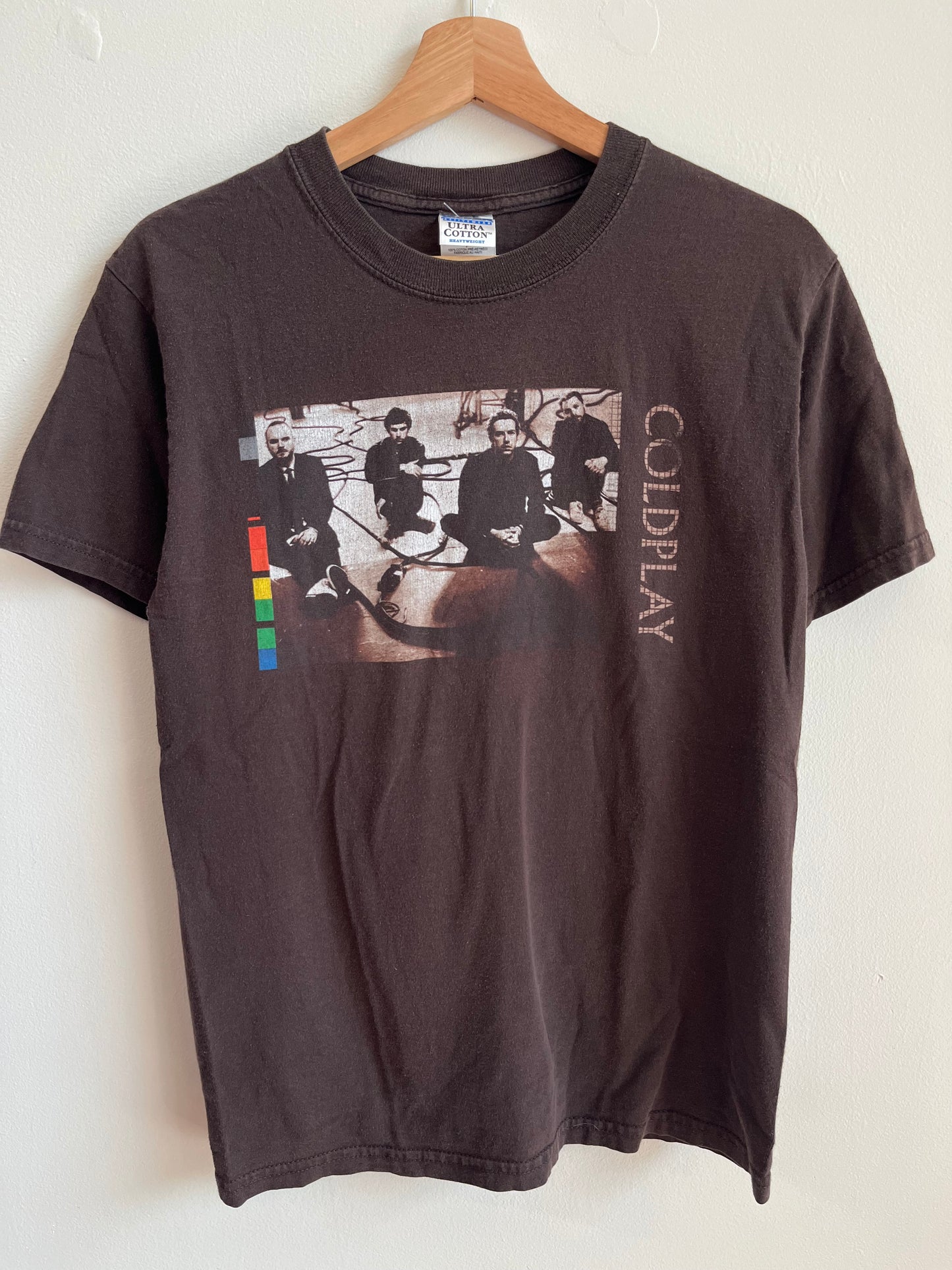 2005 Coldplay Twisted Logic Tour Band Tee (S)