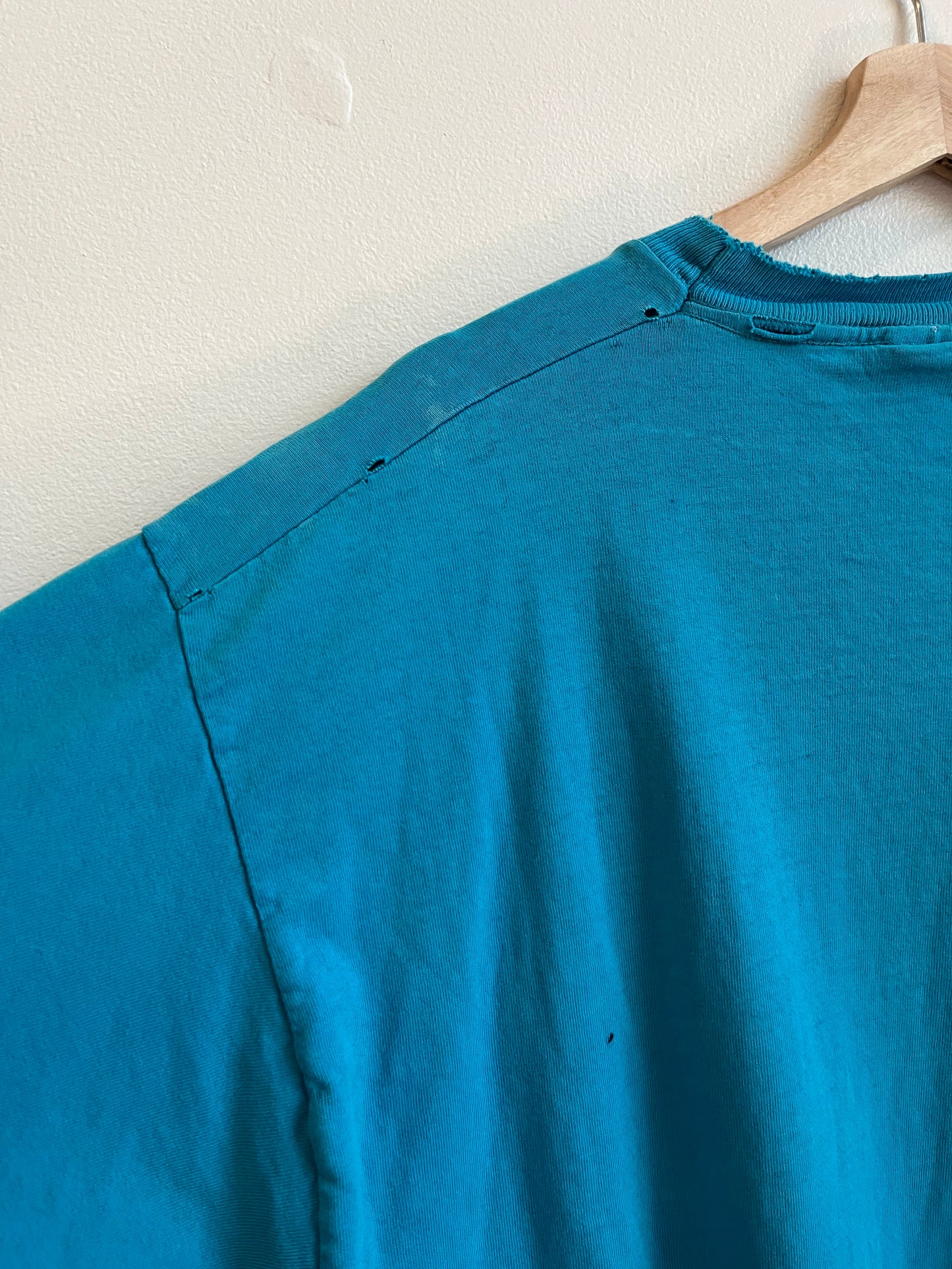 90s Charlotte Hornets Faded & Distressed Tee (XL)