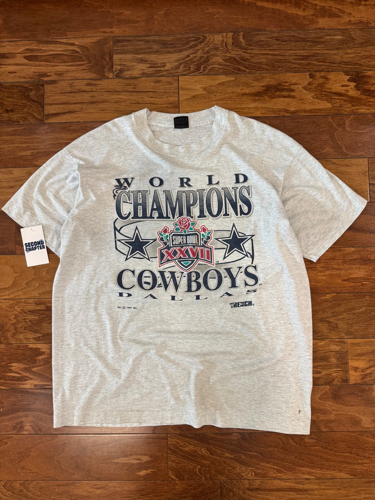 1992 Dallas Cowboys Super Bowl Champions Tee (XL)