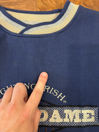 90s Notre Dame Starter Crewneck (L)