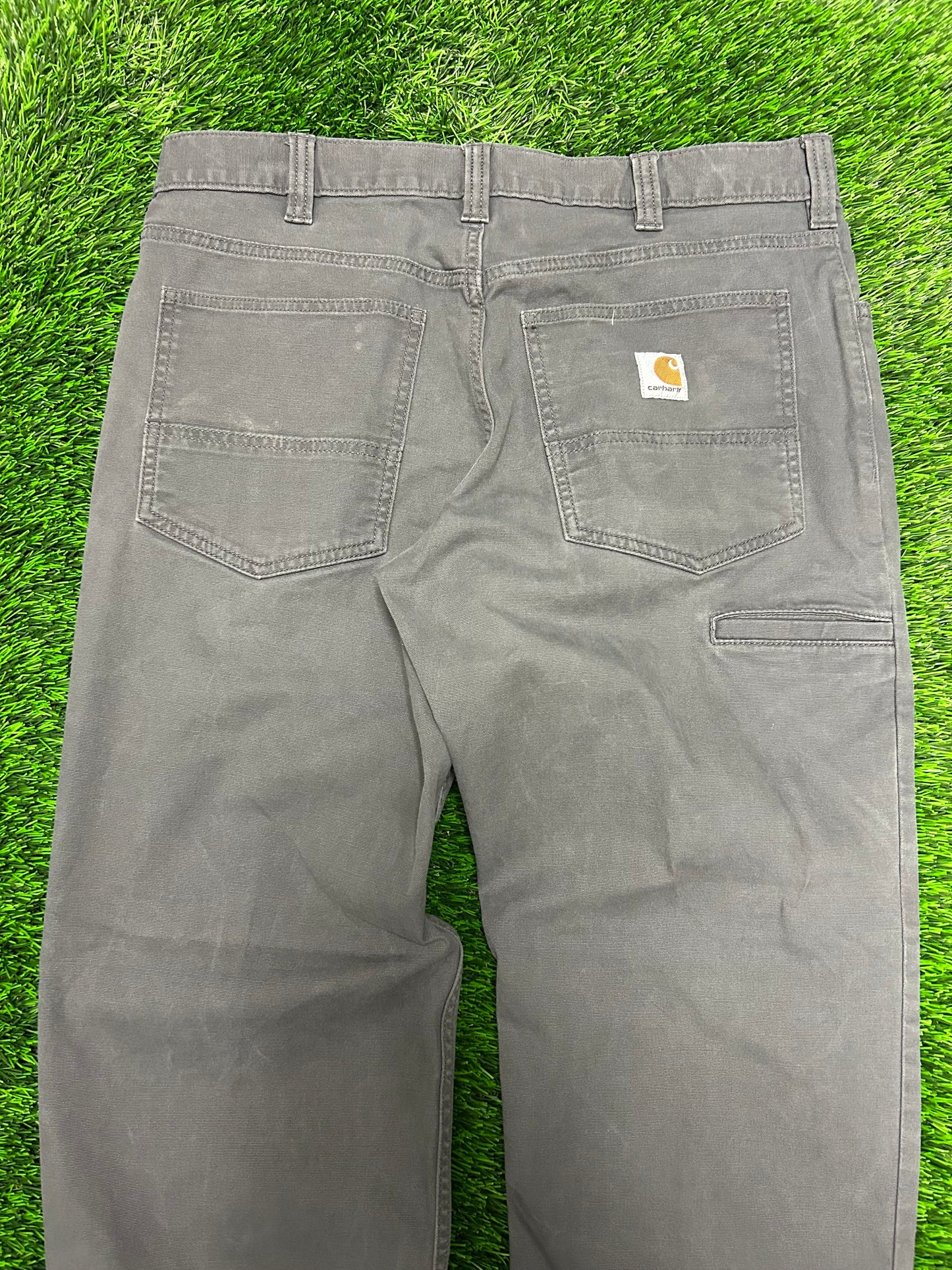 Carhartt Grey Workwear Pants (34 x 30)