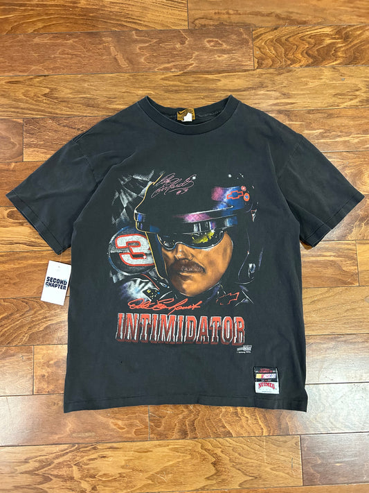 90s Dale Earnhardt Big Face Nutmeg Tee (L)