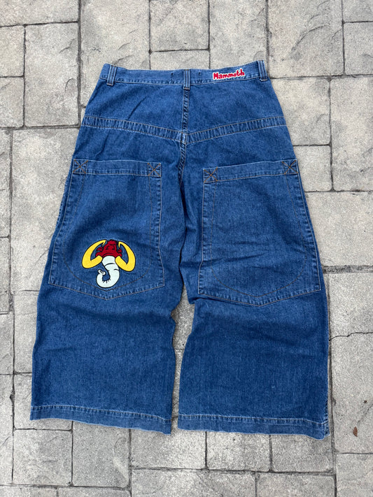 00s JNCO Jeans Mammoth Rare Oversized Jeans 34" Opening (42 x 32)