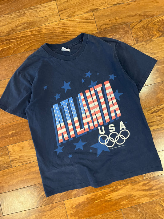 1996 USA Atlanta Vintage Olympics Tee (L)
