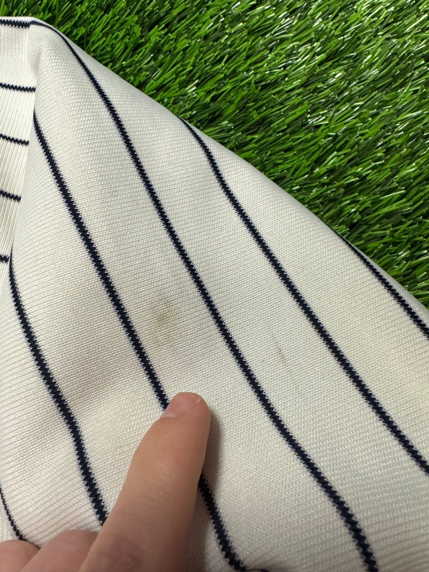 80s Chicago White Sox Vintage Pinstripe Coach Jacket (M)