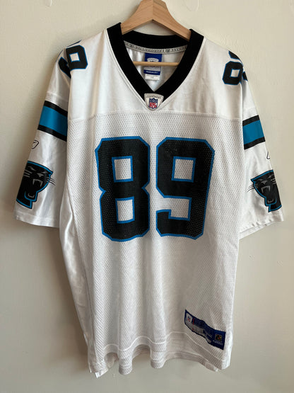 2010s Carolina Panthers Steve Smith Reebok Away Jersey (L)