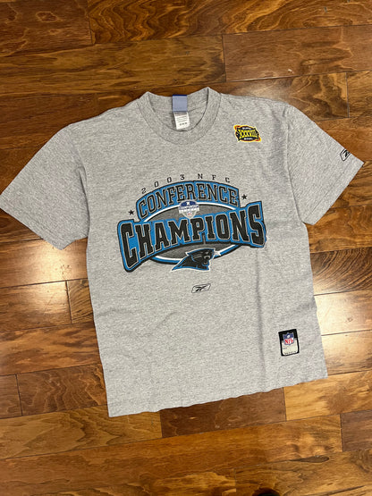 2003 Carolina Panthers NFC Champions Tee (M)