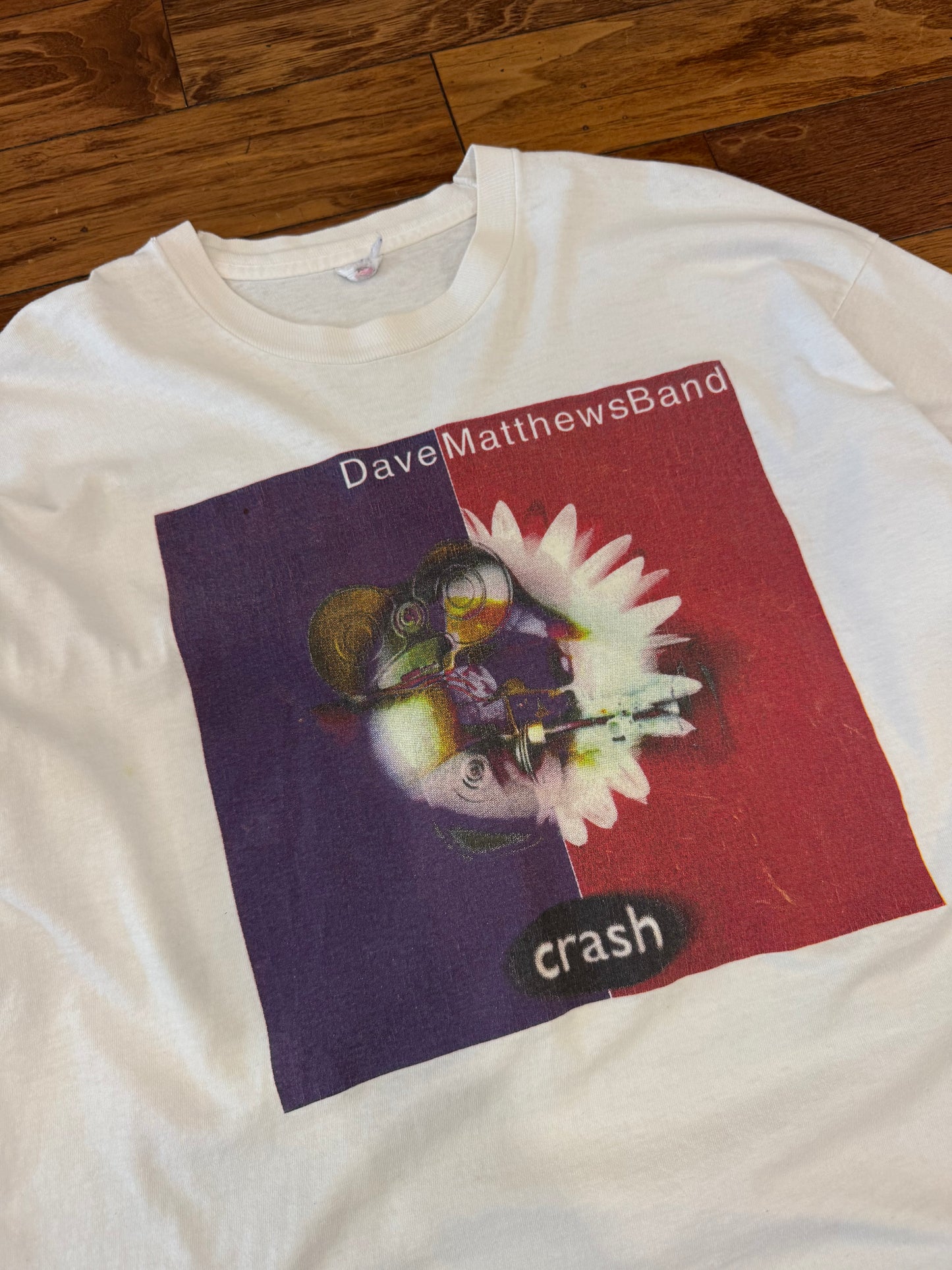 1996 Dave Matthews Band Crash Tour Vintage Music Tee (XL)