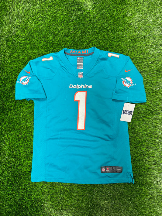 Miami Dolphins Tua Tagovailoa Youth NFL Football Jersey (Youth L)