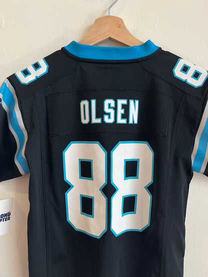 2015 Carolina Panthers Greg Olsen Super Bowl 50 Jersey (Youth M)