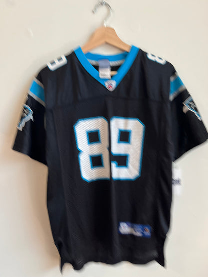 00s Carolina Panthers Steve Smith Reebok Jersey (Youth L)