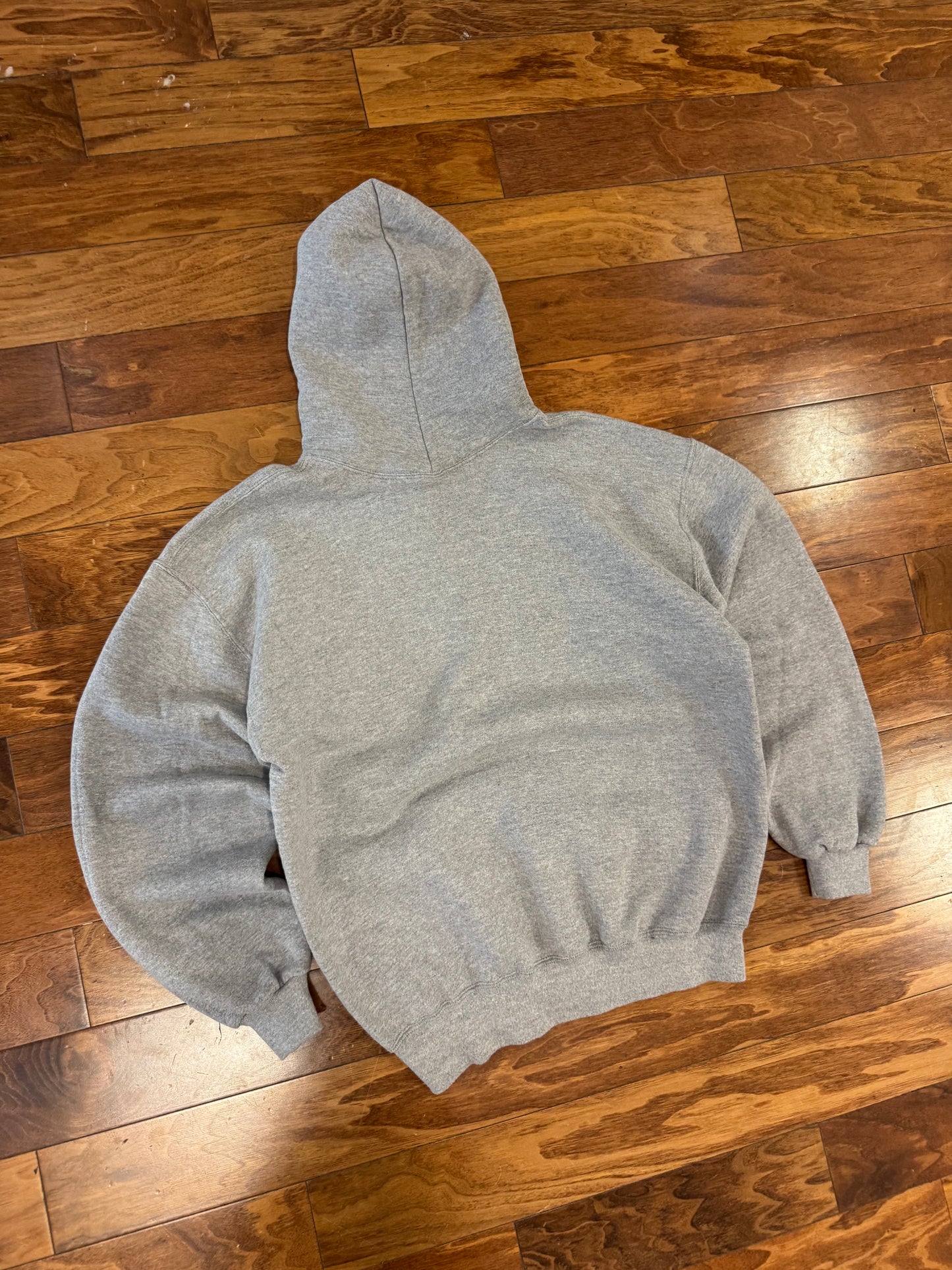 90s VMI Russell Athletics Grey Hoodie (XL)