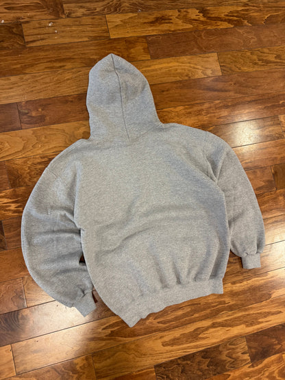 90s VMI Russell Athletics Grey Hoodie (XL)