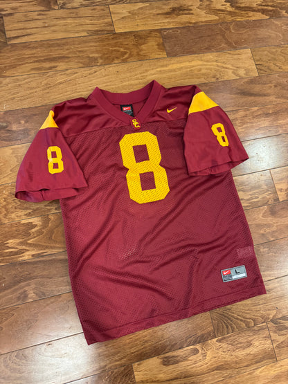 00s USC Trojans Nike Football Jersey (Youth L)