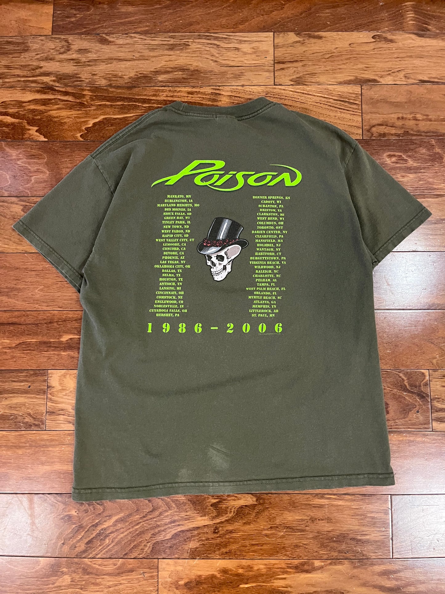 2006 Poison Music Tour Tee (L)