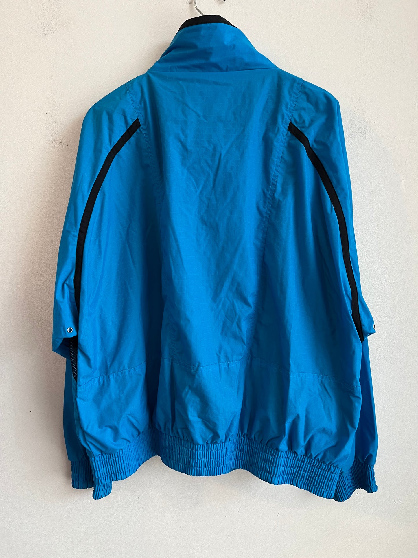 90s Carolina Panthers Electric Blue Logo 7 Windbreaker (XL)