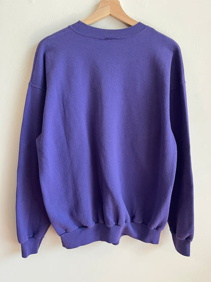 2004 LSU National Champions Purple Crewneck (L)