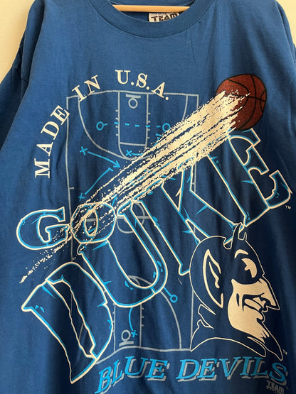 90s Go Duke Vintage Team Edition Big Graphic Tee (XXL)