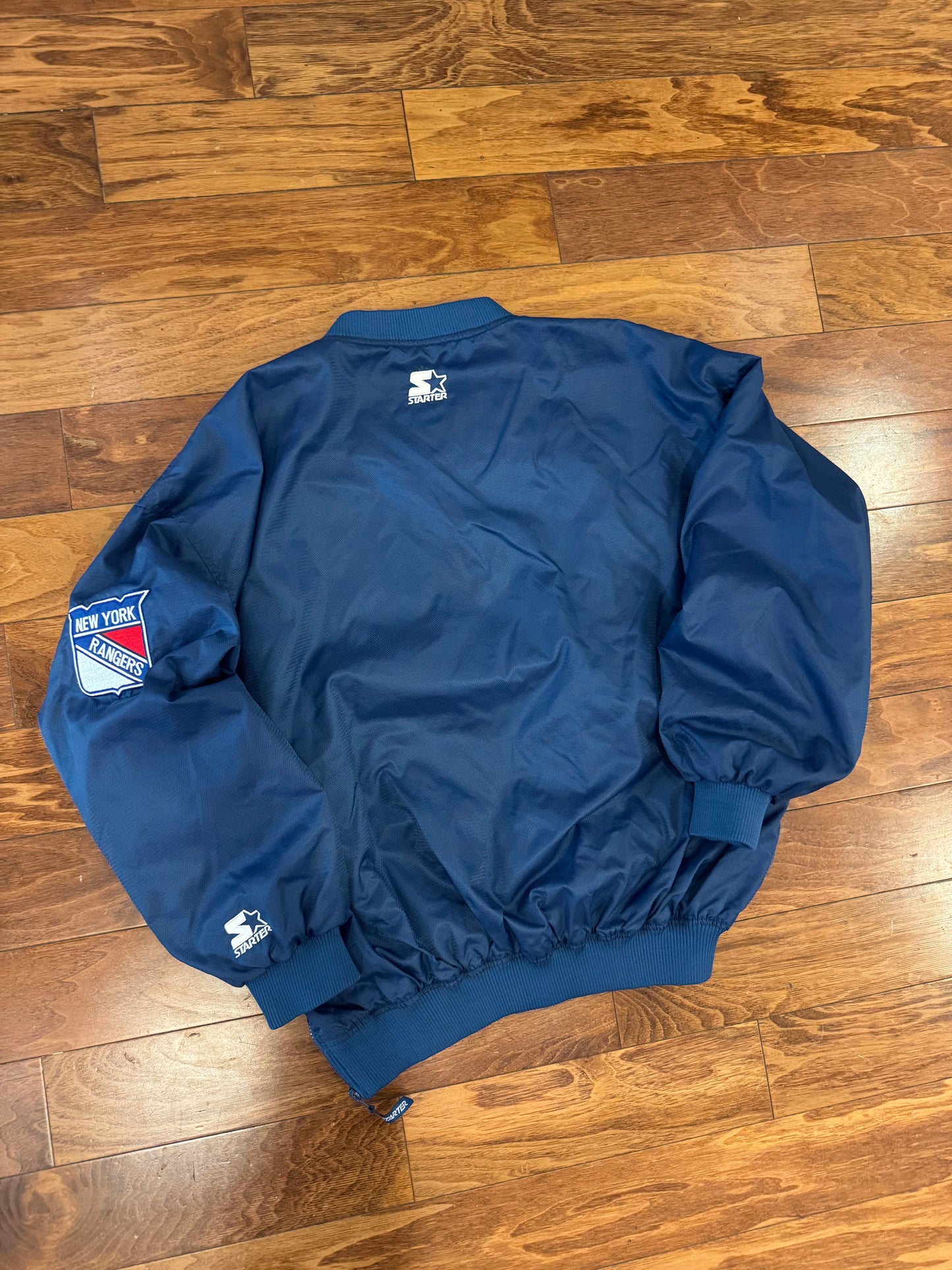 90s New York Rangers Starter NHL Windbreaker (XL)