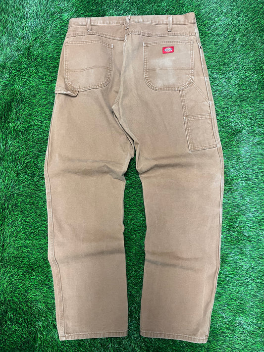 Dickies Dark Tan Carpenter Pants (36 x 34)