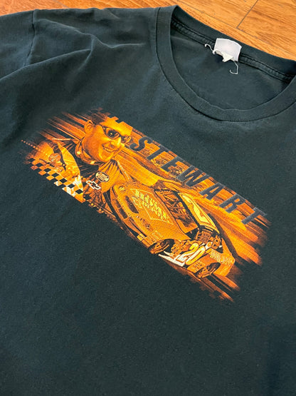 2004 Tony Stewart Nascar Black Tee (XL)