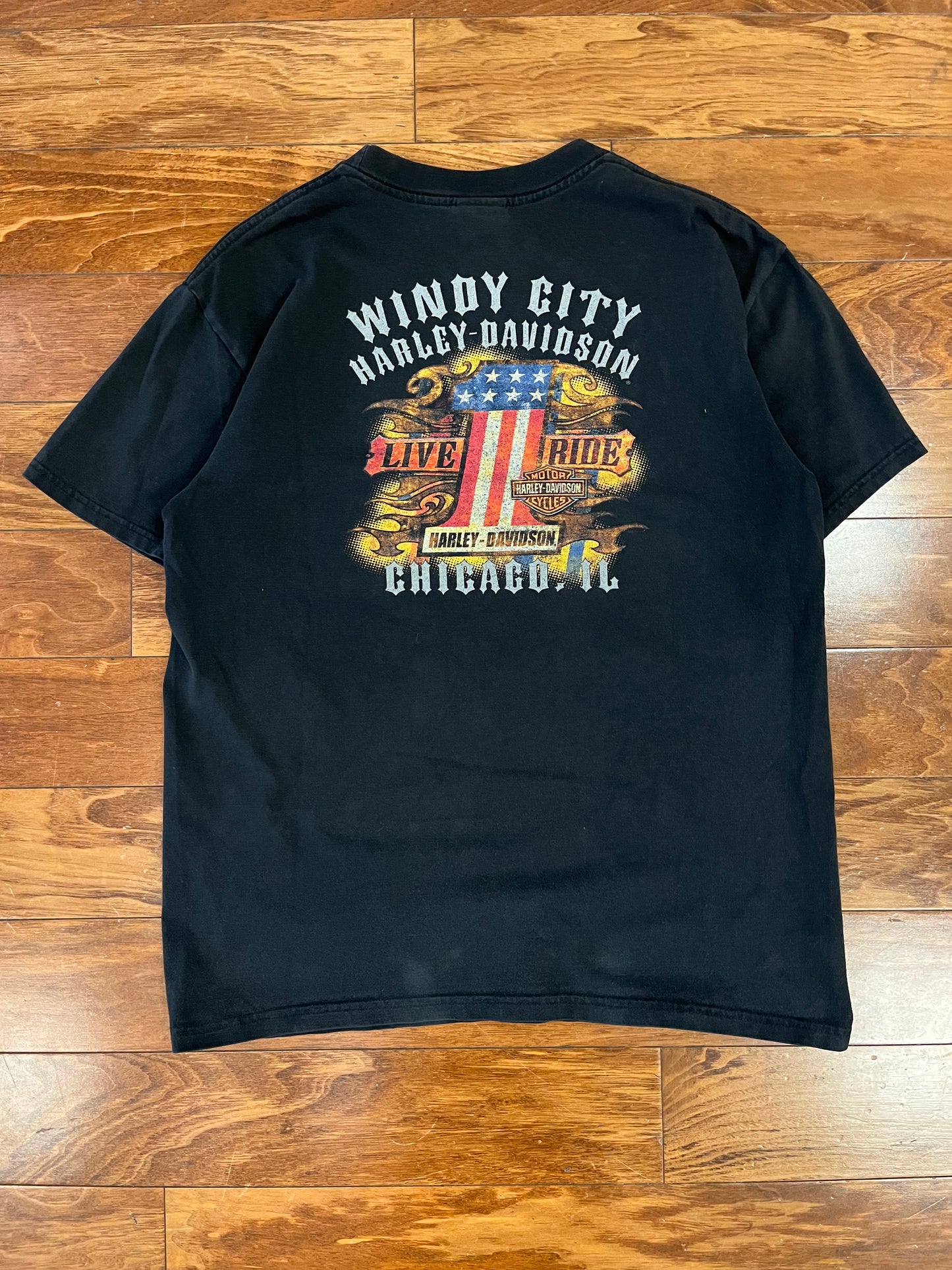 2010 Harley Davidson Chicago Tee (L)