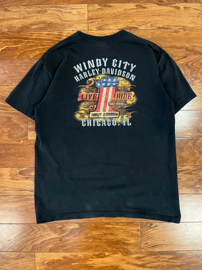 2010 Harley Davidson Chicago Tee (L)